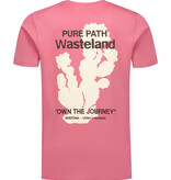 Pure Path 25030106 Desert Wasteland Tee Raspberry Pink