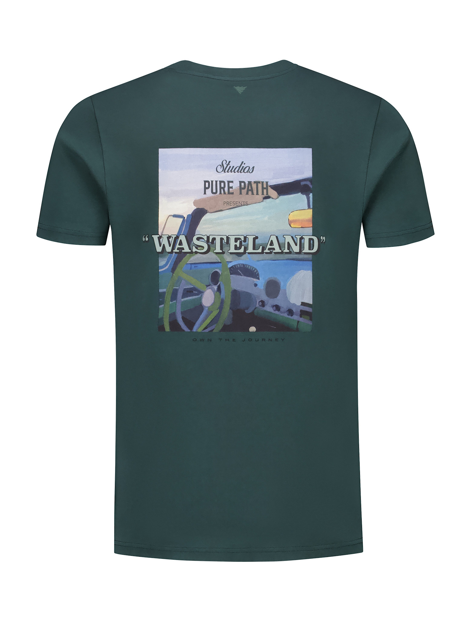 Pure Path 25030108 Wasteland Studios Tee Dark Green