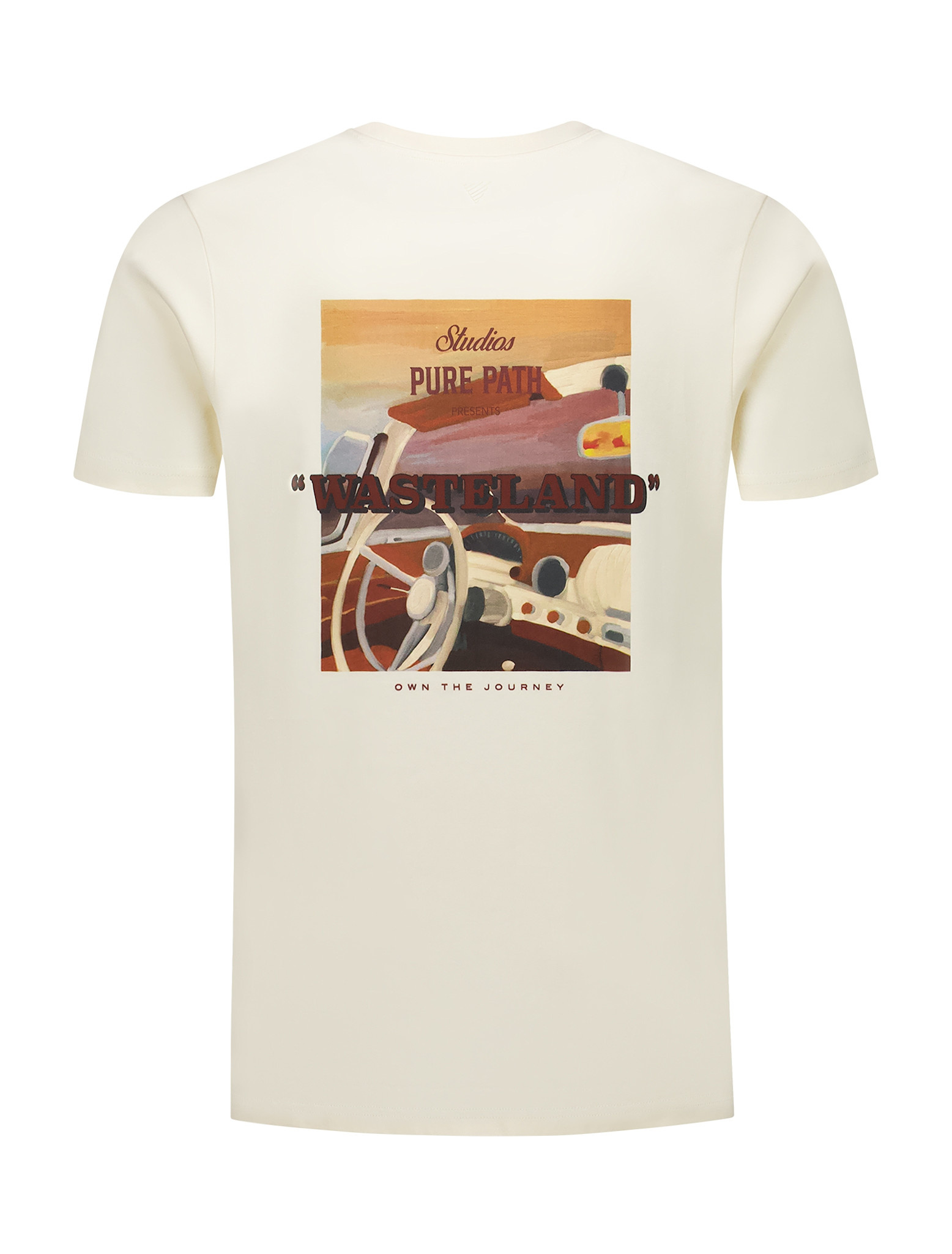 Pure Path 25030108 Wasteland Studios Tee Ecru