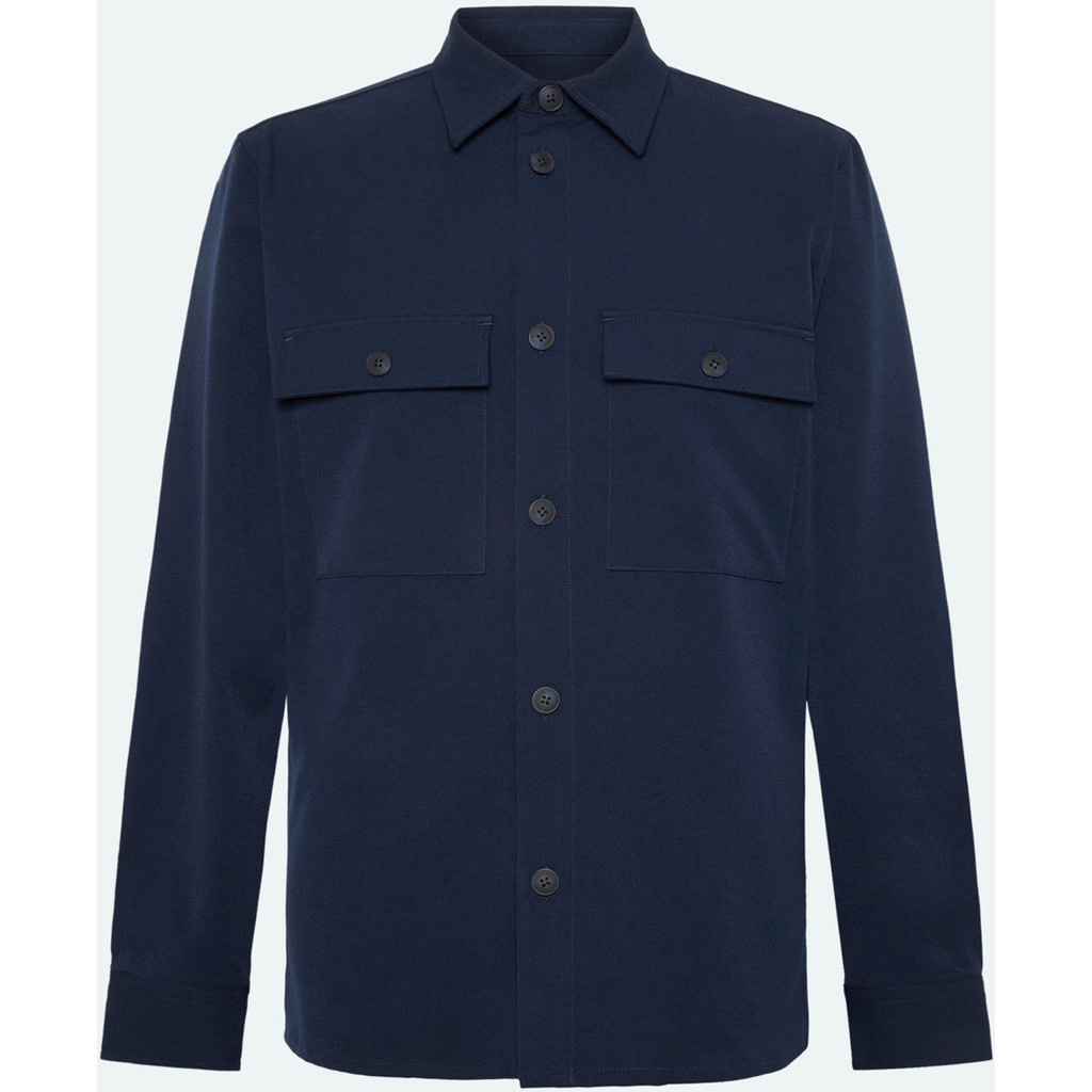 Minimum Santon 3808 Overshirt Sky Captain Blue