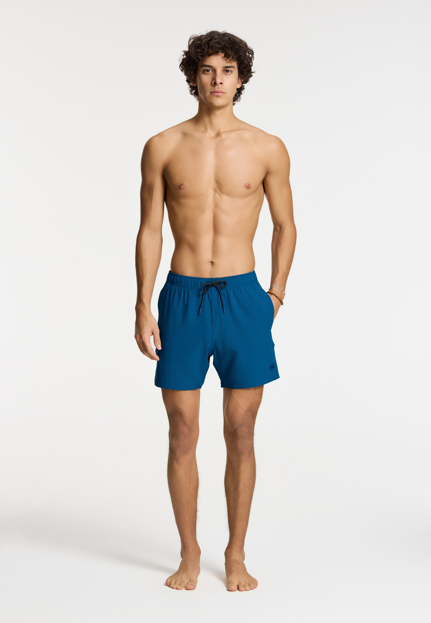 SHIWI Scott Stretch Swim Short Blue Ocean