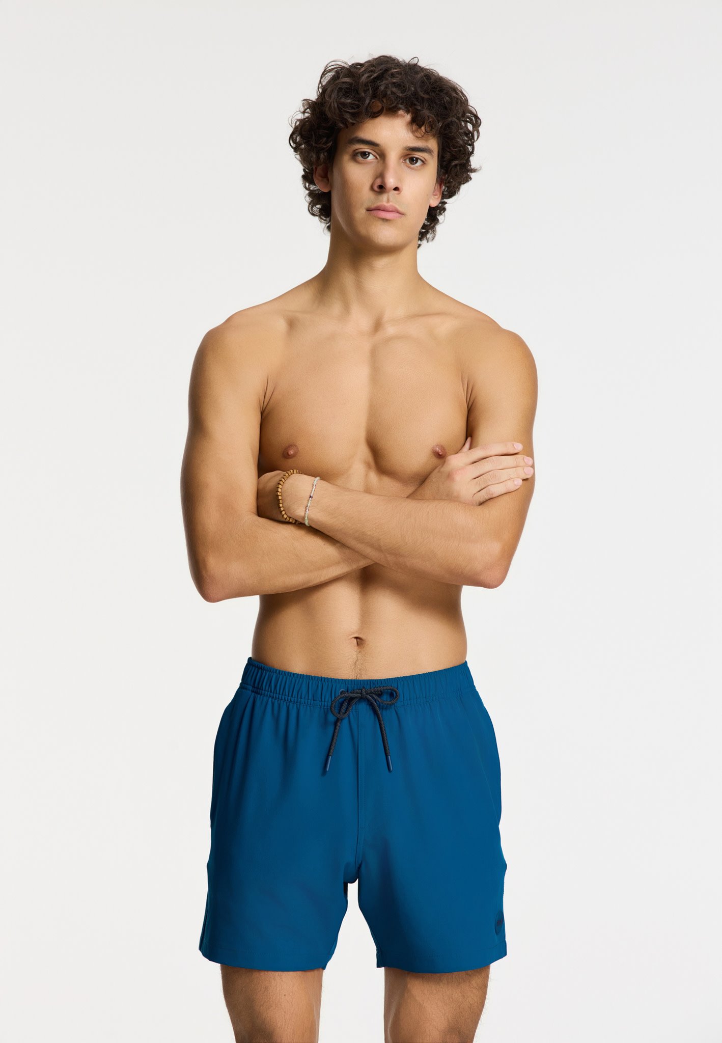 SHIWI Scott Stretch Swim Short Blue Ocean