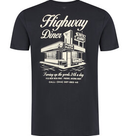 Pure Path 25030111 Highway Diner Tee Dark Navy