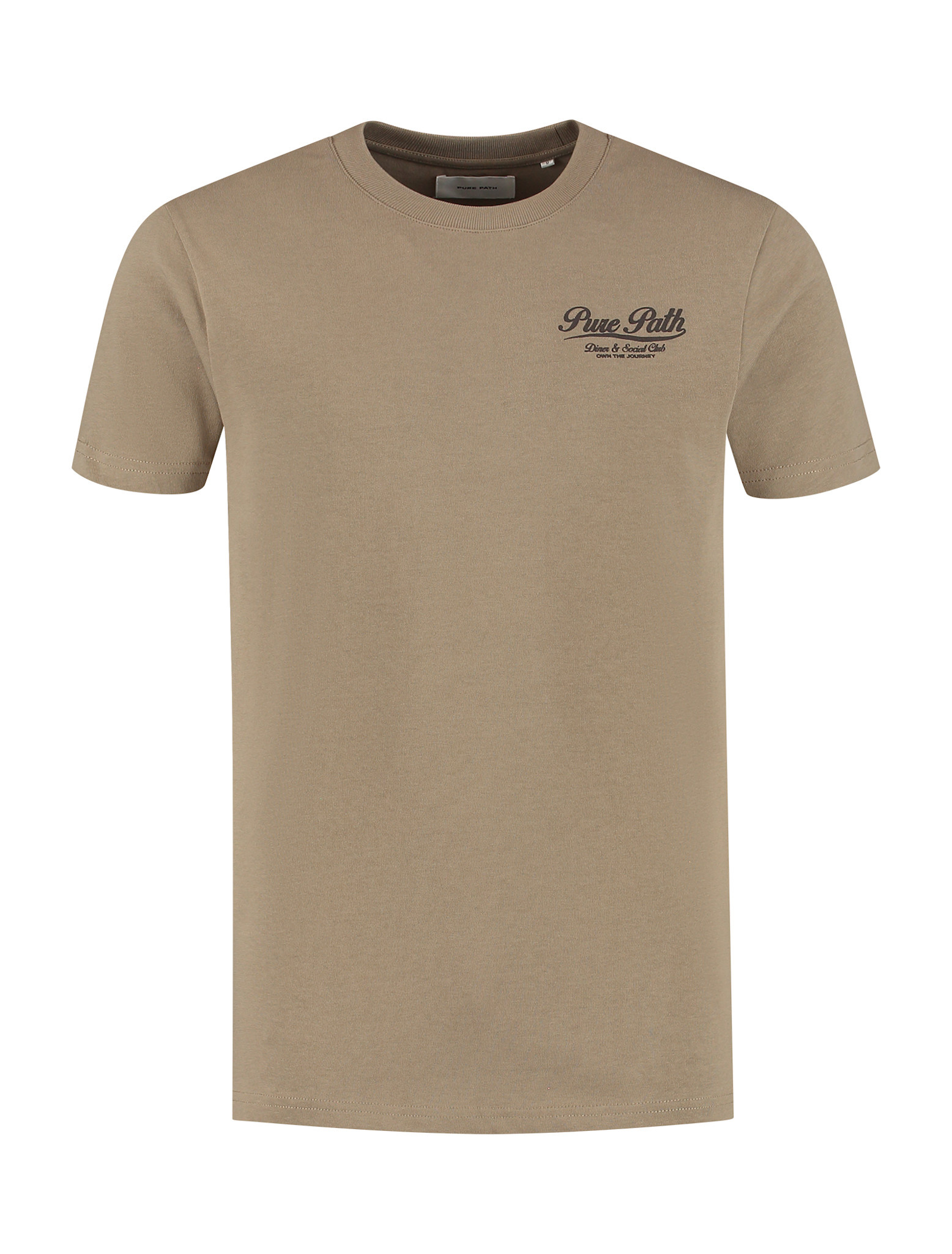 Pure Path 25030111 Highway Diner Tee Taupe