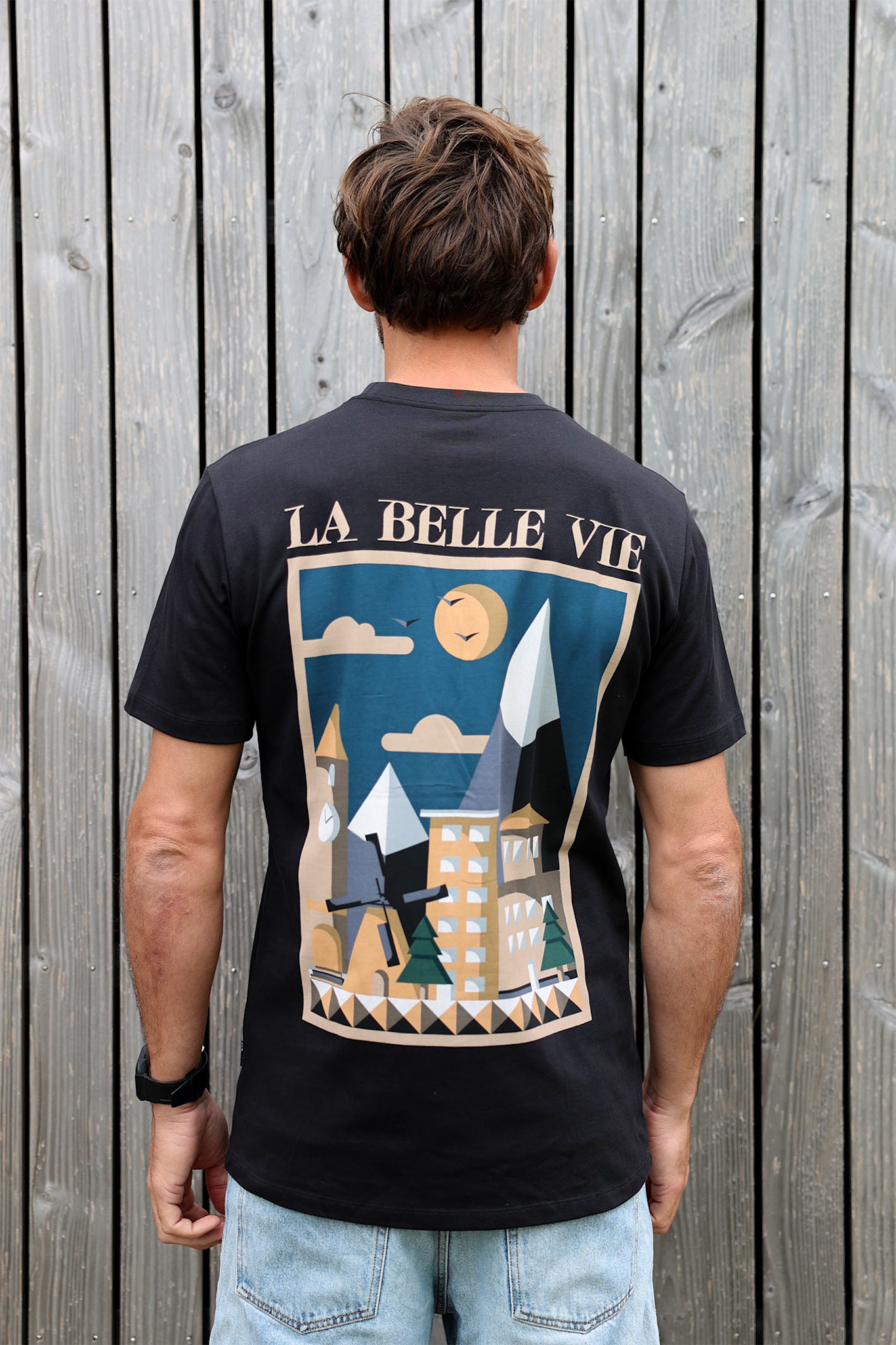 Kultivate Belle Tee Jet Black