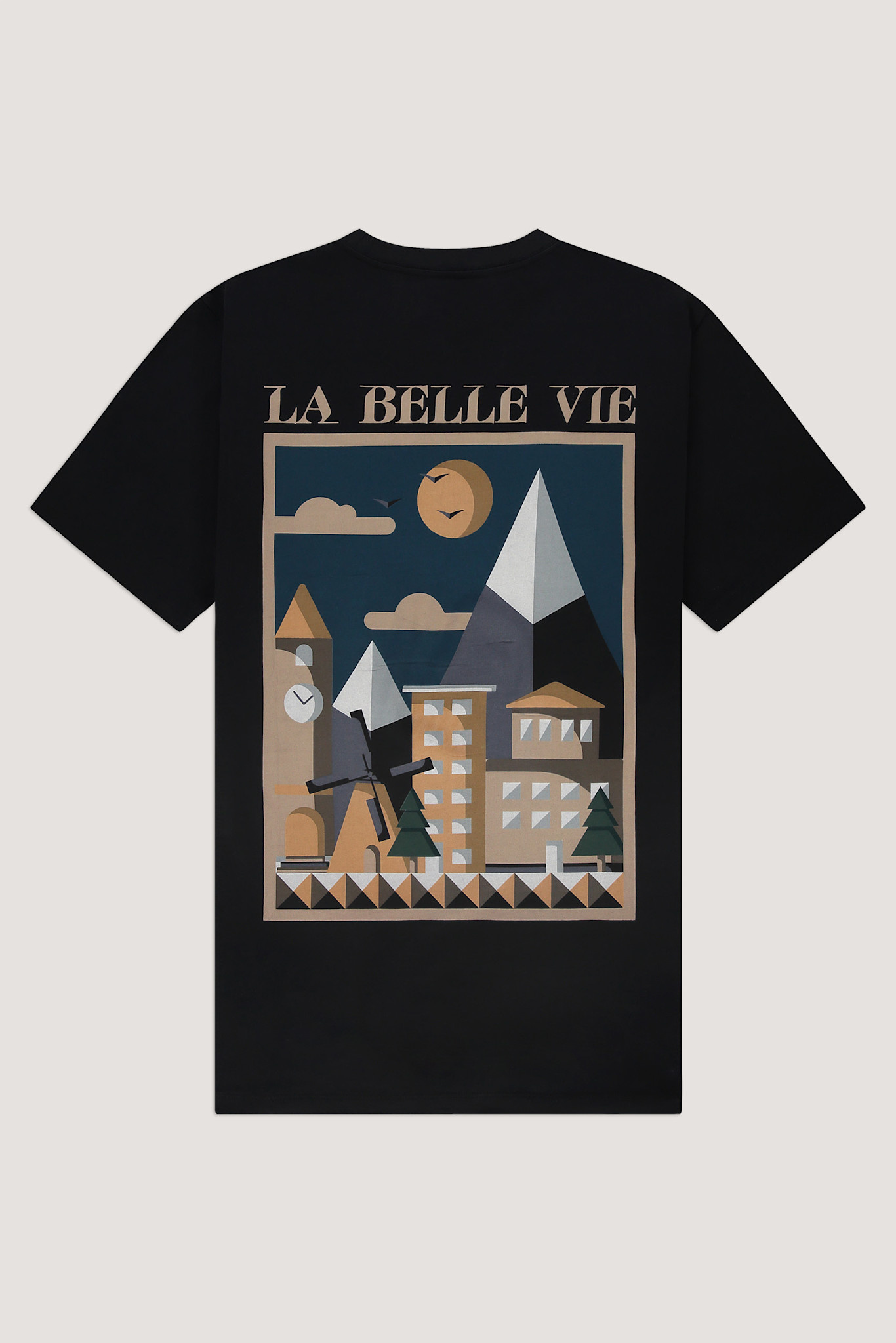 Kultivate Belle Tee Jet Black