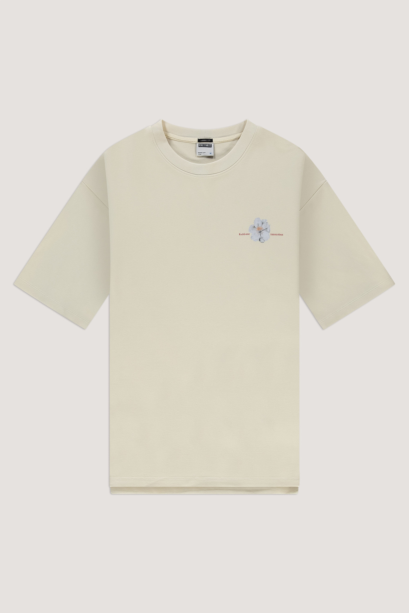 Kultivate Luxury Valencia Tee Bone White