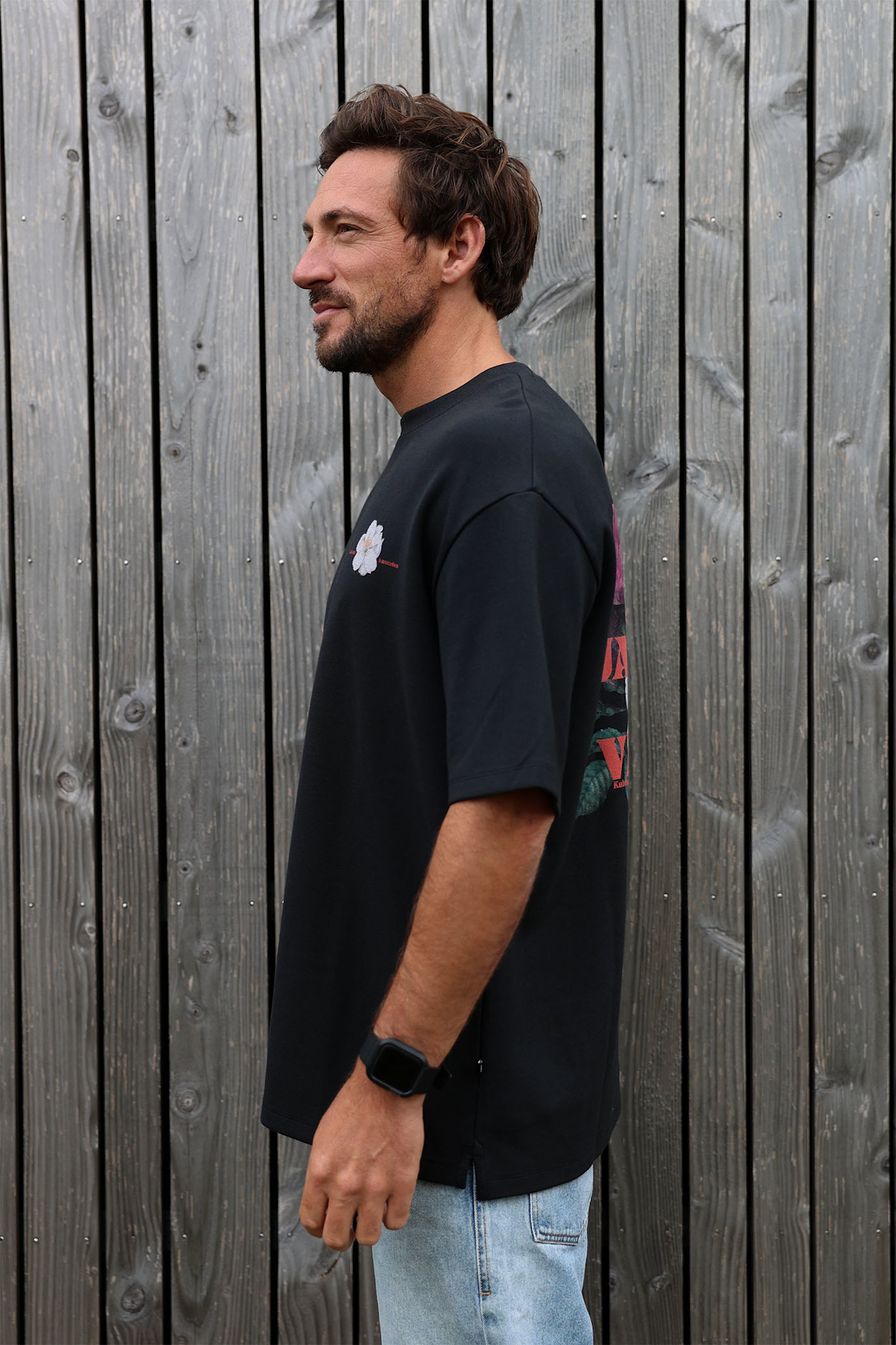 Kultivate Luxury Valencia Tee Jet Black