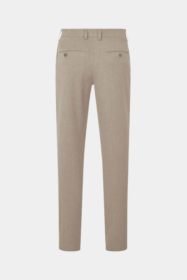 Plain Alvin 438 Dark Sand Melange