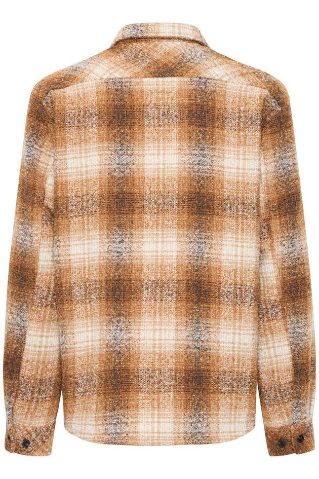 Solid Ronen 21108728 Overshirt Cathay Spice Brown