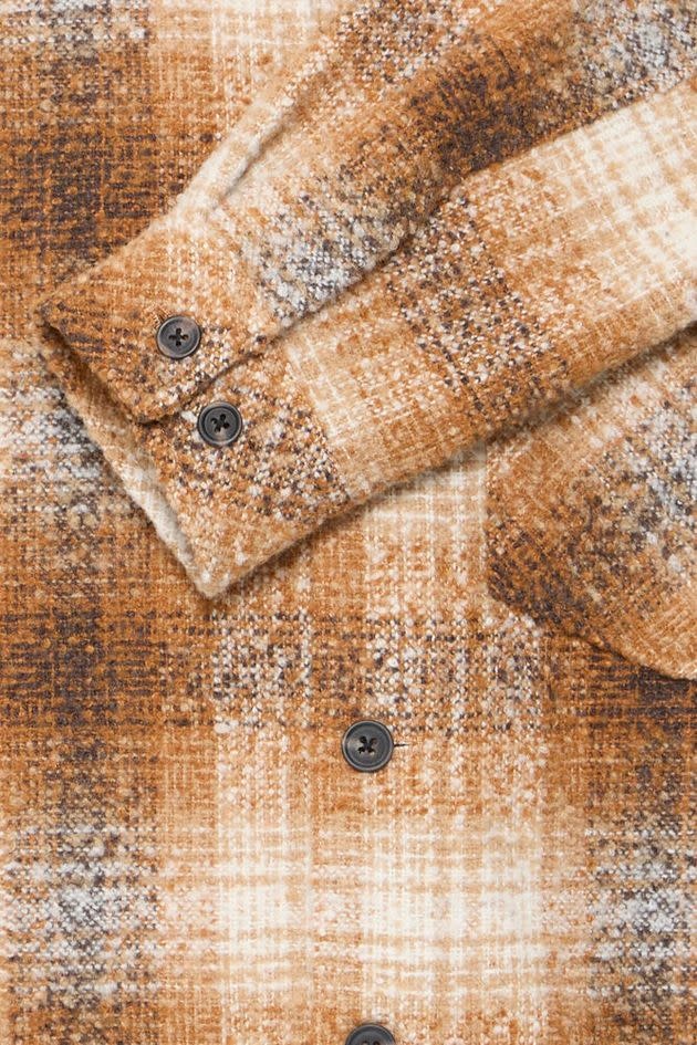 Solid Ronen 21108728 Overshirt Cathay Spice Brown