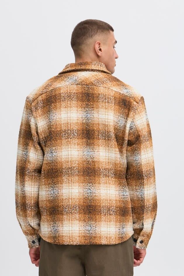 Solid Ronen 21108728 Overshirt Cathay Spice Brown