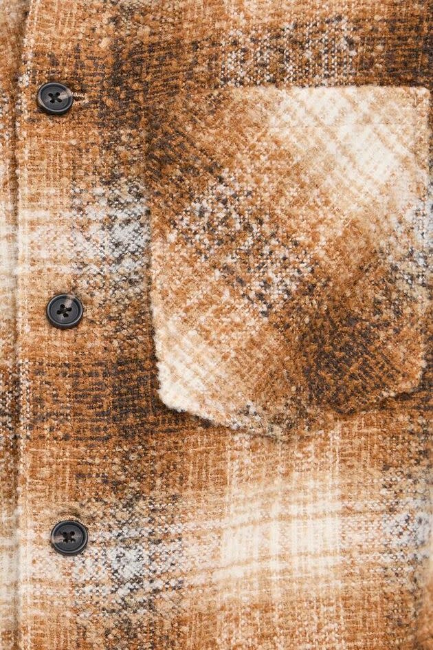 Solid Ronen 21108728 Overshirt Cathay Spice Brown