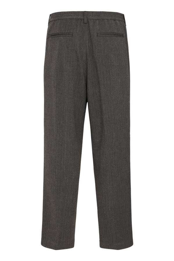 Casual Friday 20505618 Grant Wide Striped Pants 50818 Dark Grey Melange
