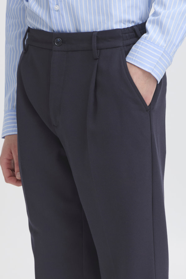 Casual Friday 20505616 Pierce Wide Structured Pants 194013 Navy