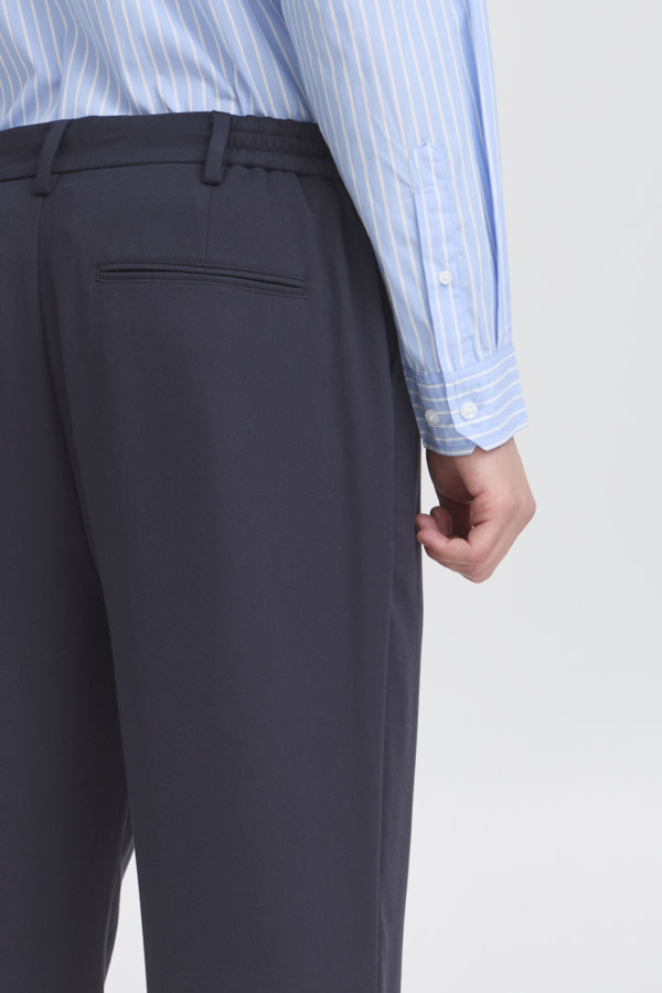 Casual Friday 20505616 Pierce Wide Structured Pants 194013 Navy