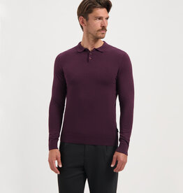 Saint Steve Berend Knit Plum Melange