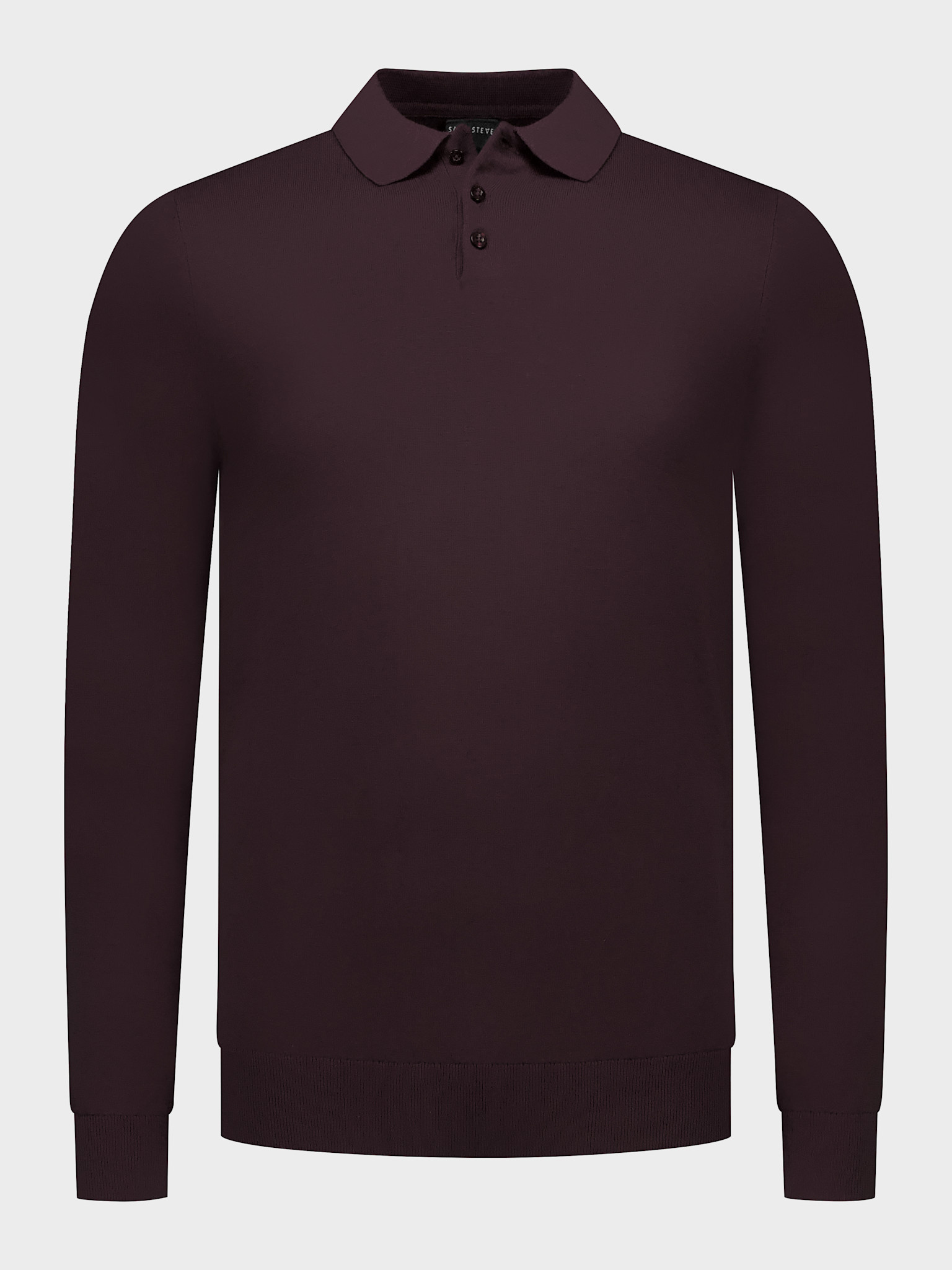 Saint Steve Berend Knit Plum Melange