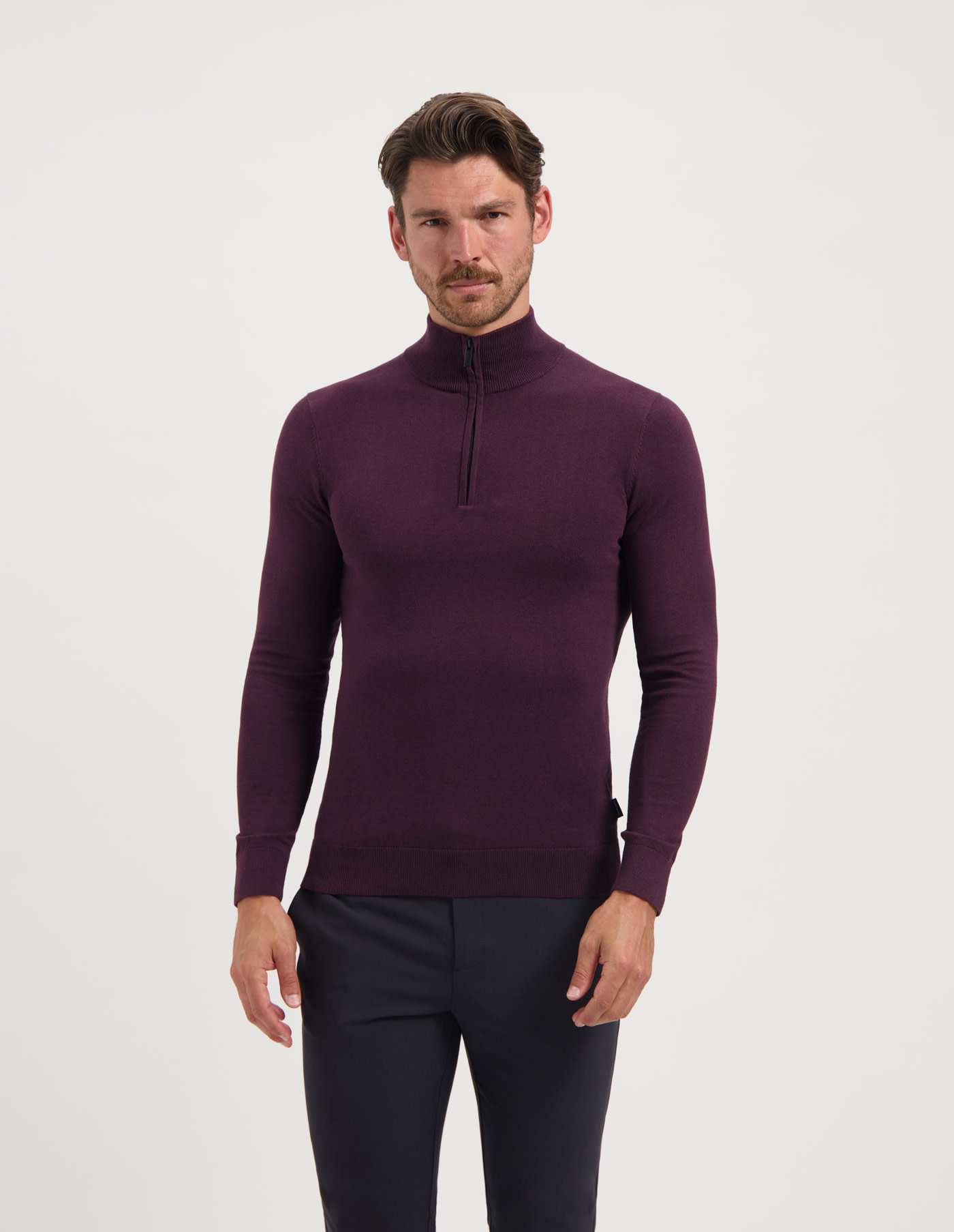 Saint Steve Cas Knit Plum Melange