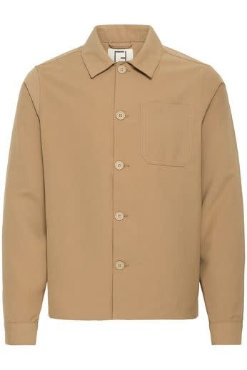 Casual Friday 20505645 Marco Stretch Shacket 171312  Silver Mink