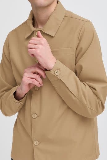 Casual Friday 20505645 Marco Stretch Shacket 171312  Silver Mink