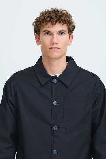 Casual Friday 20505645 Marco Stretch Shacket 194013 Dark Navy