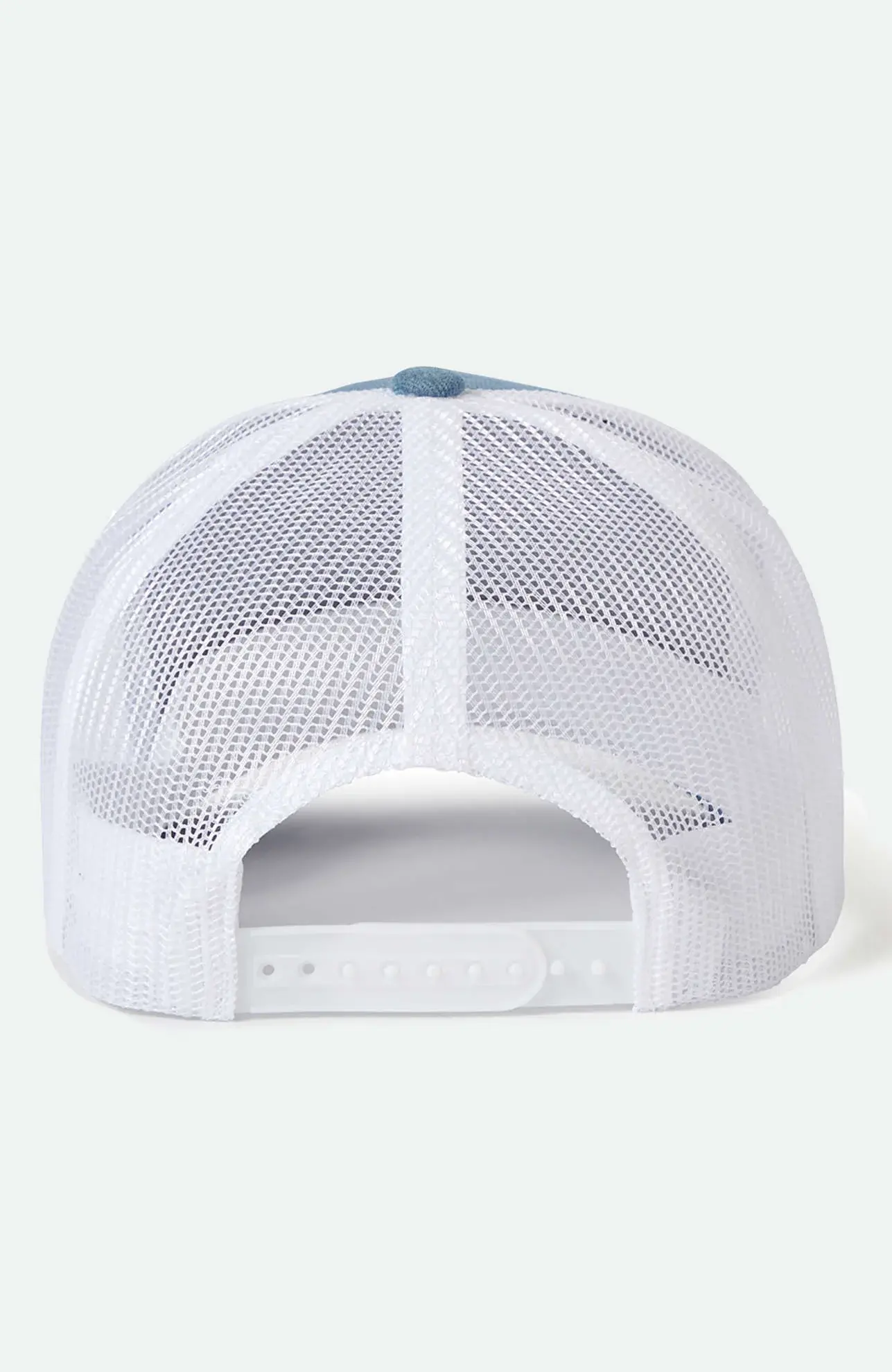 Brixton Alpha Block X C MP Mesh Cap Denim White