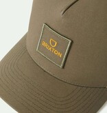 Brixton Alpha Block X C MP Mesh Cap Ivy Green / Sand