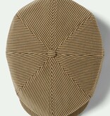 Brixton Brood Snap Cap Dark Tan / Black Hickory Stripe