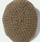 Brixton Brood Snap Cap Oatmeal / Charcoal Houndstooth