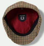 Brixton Brood Snap Cap Oatmeal / Charcoal Houndstooth