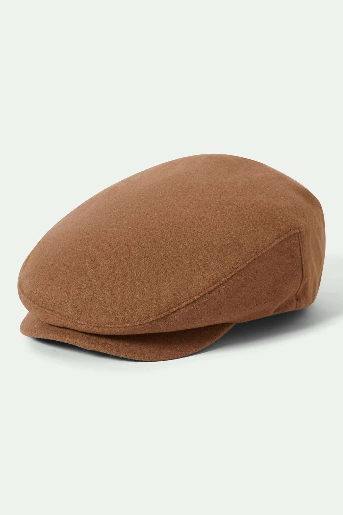 Brixton Hooligan Snap Cap Camel Melton Wool