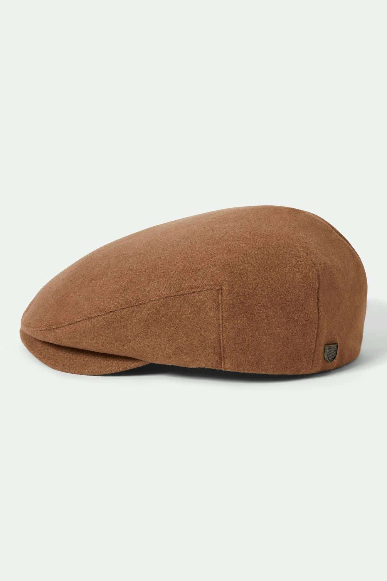 Brixton Hooligan Snap Cap Camel Melton Wool