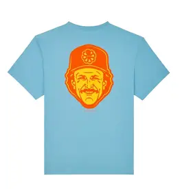 Jonsen Island Confort Moustache Tee Adriatic Blue