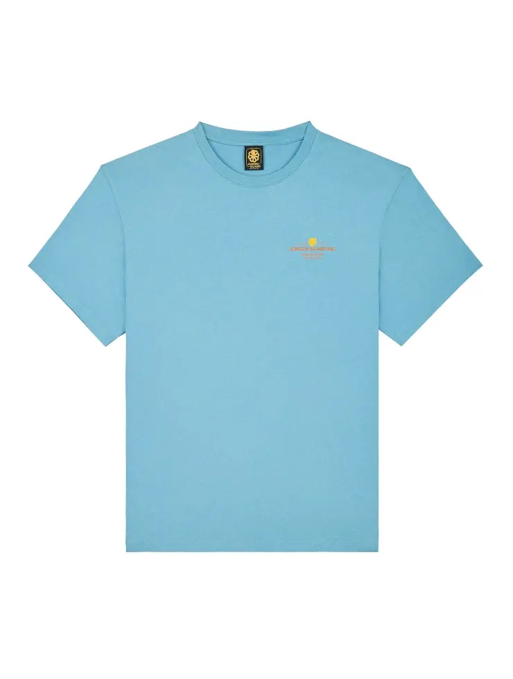 Jonsen Island Confort Moustache Tee Adriatic Blue
