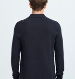 Casual Friday 20505596 Ingmar 0224 Knitted Polo Dark Navy Melange