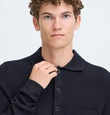 Casual Friday 20505596 Ingmar 0224 Knitted Polo Dark Navy Melange