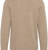 Casual Friday 20505596 Ingmar 0224 Knitted Polo Roasted Cashew Melange