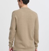 Casual Friday 20505596 Ingmar 0224 Knitted Polo Roasted Cashew Melange