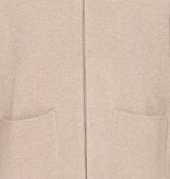 Casual Friday 20505595 Claes Knitted Zipper 1711051 Roasted Cashew Melange