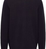 Casual Friday 20505595 Claes Knitted Zipper 194011 Dark Navy Melange