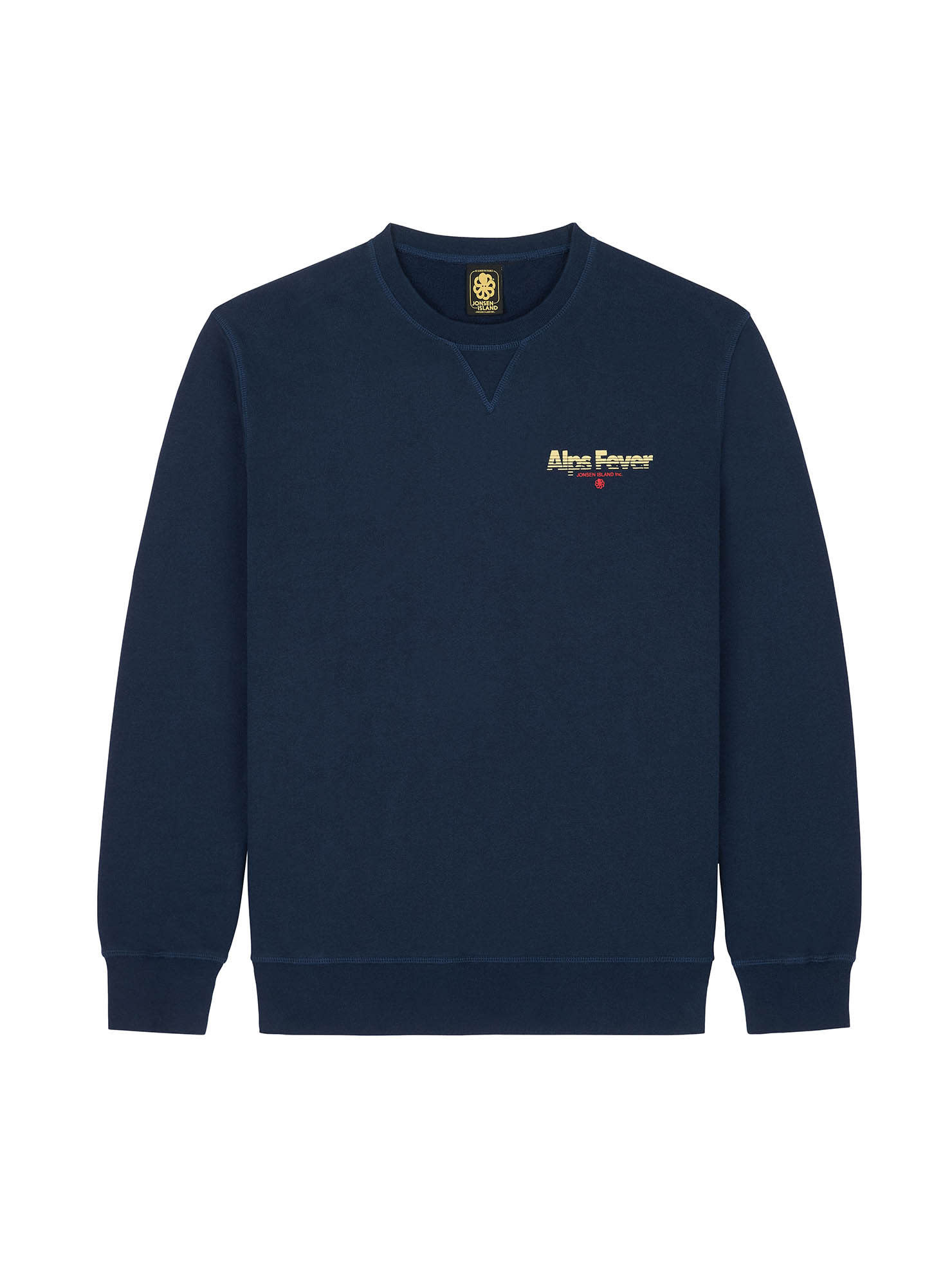 Jonsen Island Gustavo Classic Sweat Alps Fever Navy