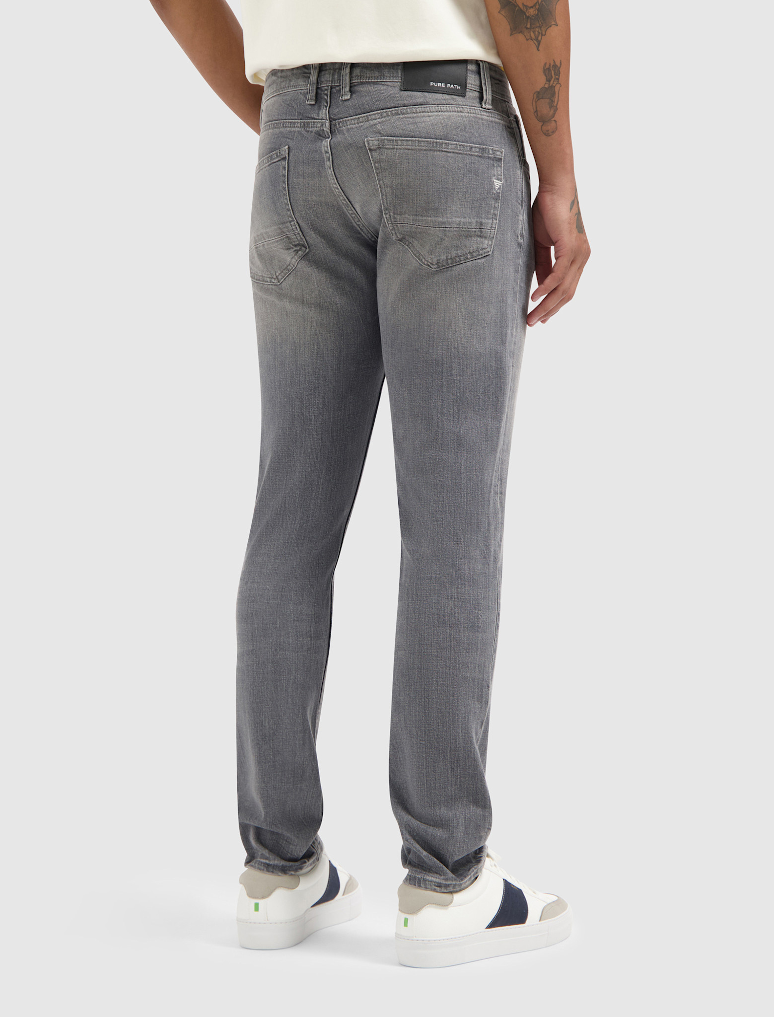 Pure Path The Ryan W3009 Jeans Denim Mid Grey
