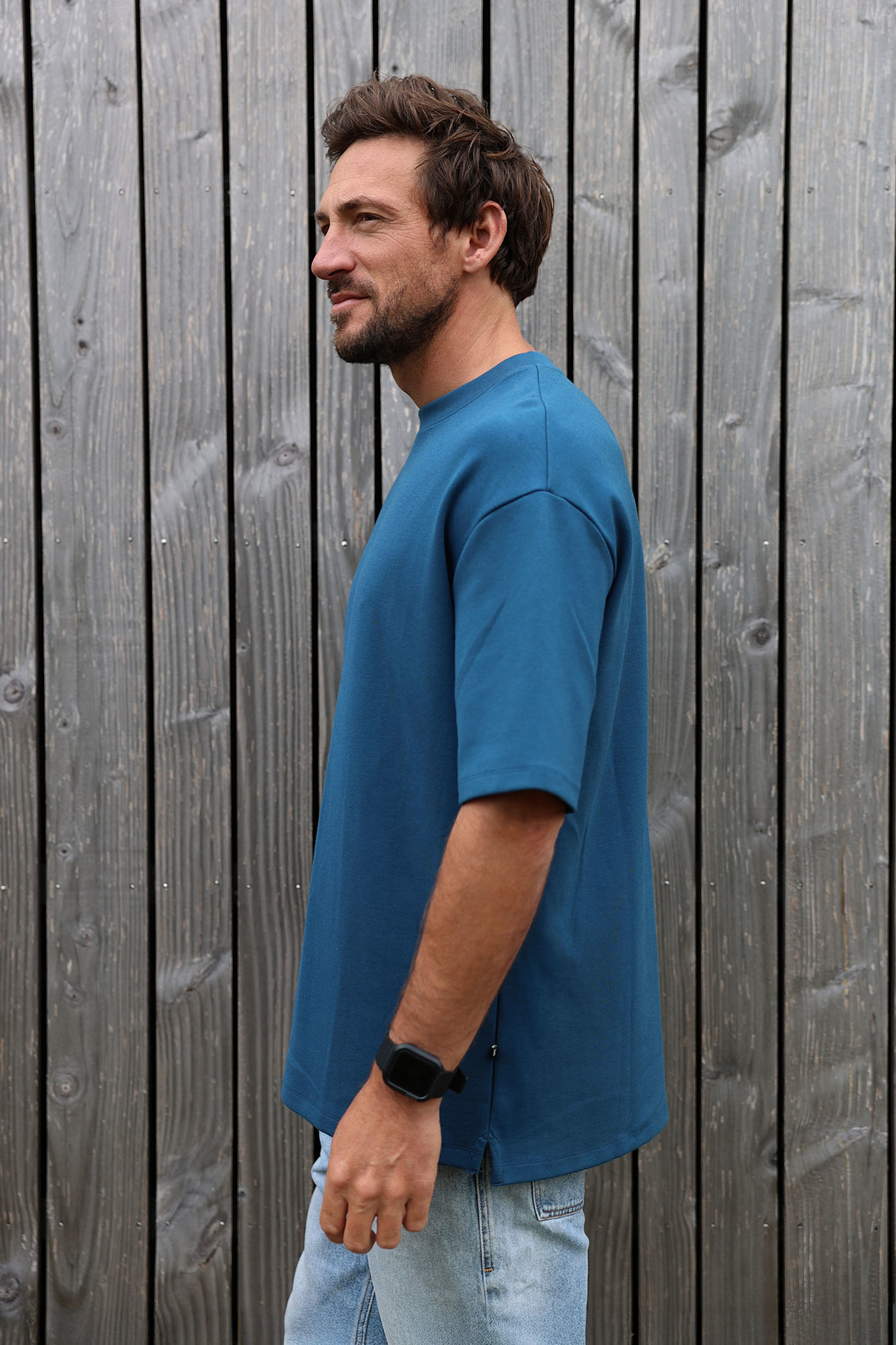 Kultivate Luxury Drip Tee Majolica Blue