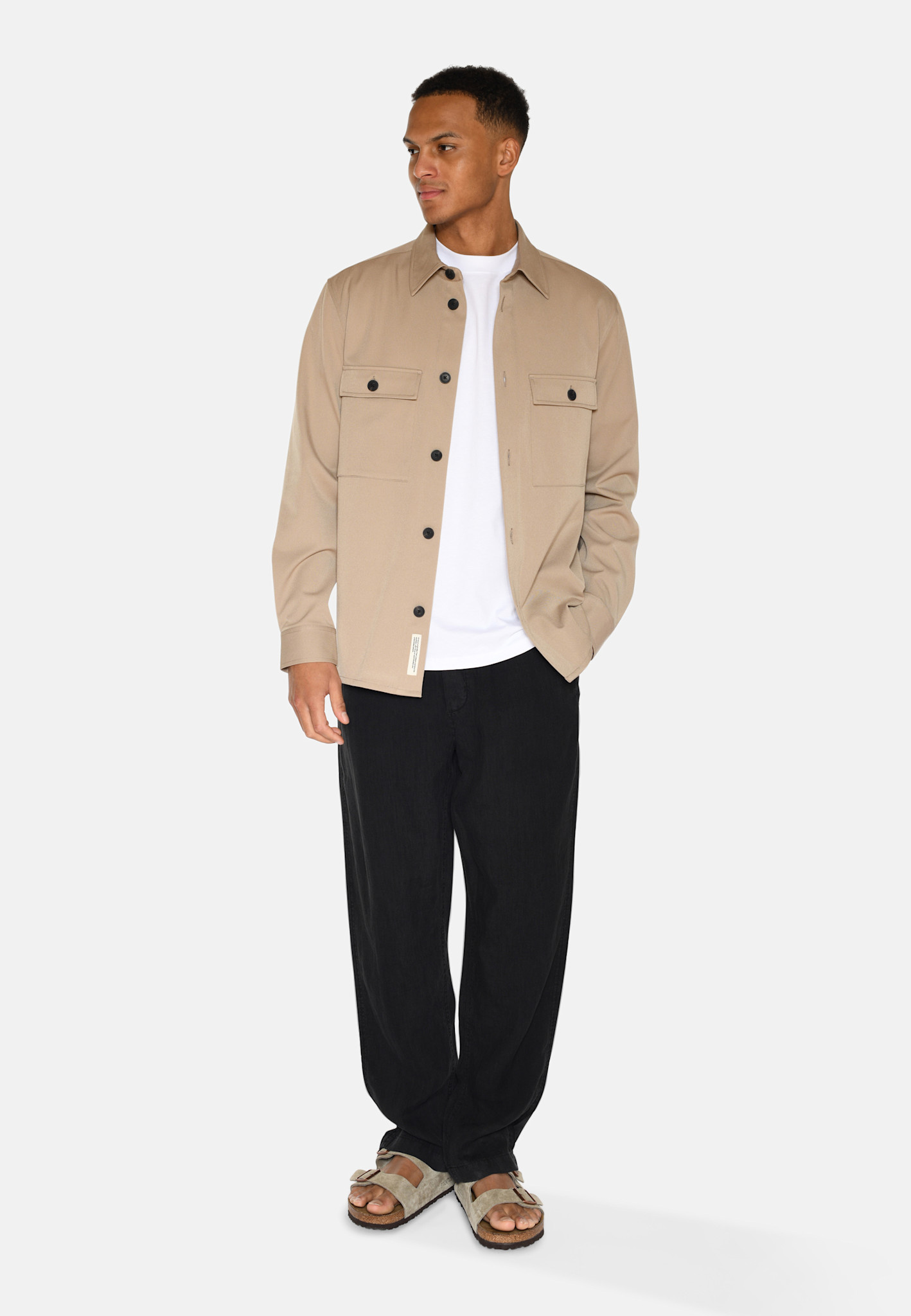 Minimum Santon 3808 Overshirt Chinchilla