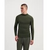Saint Steve Ben Knit Mockneck Deep Forrest Green