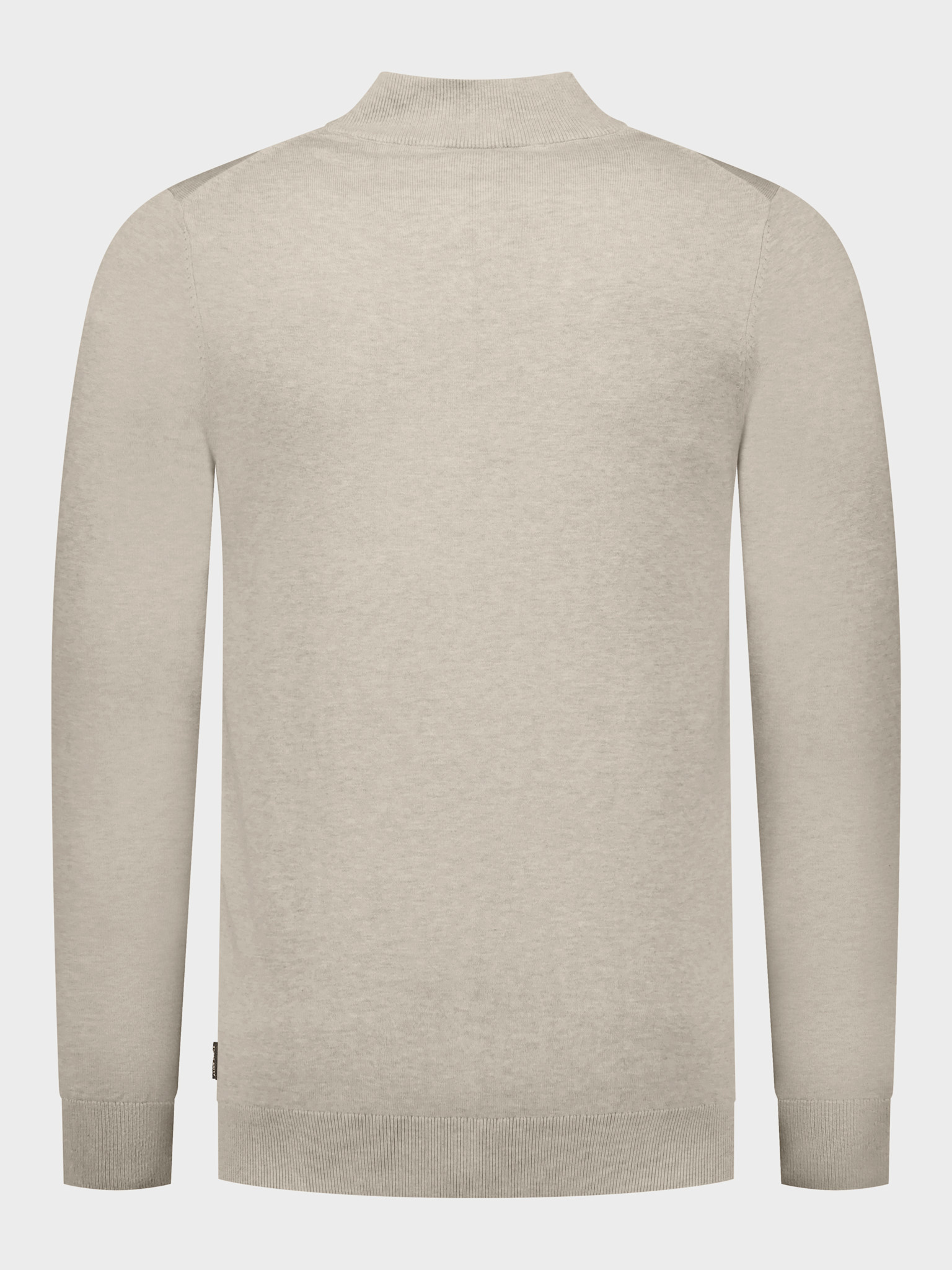Saint Steve Ben Knit Mockneck Sand Melange