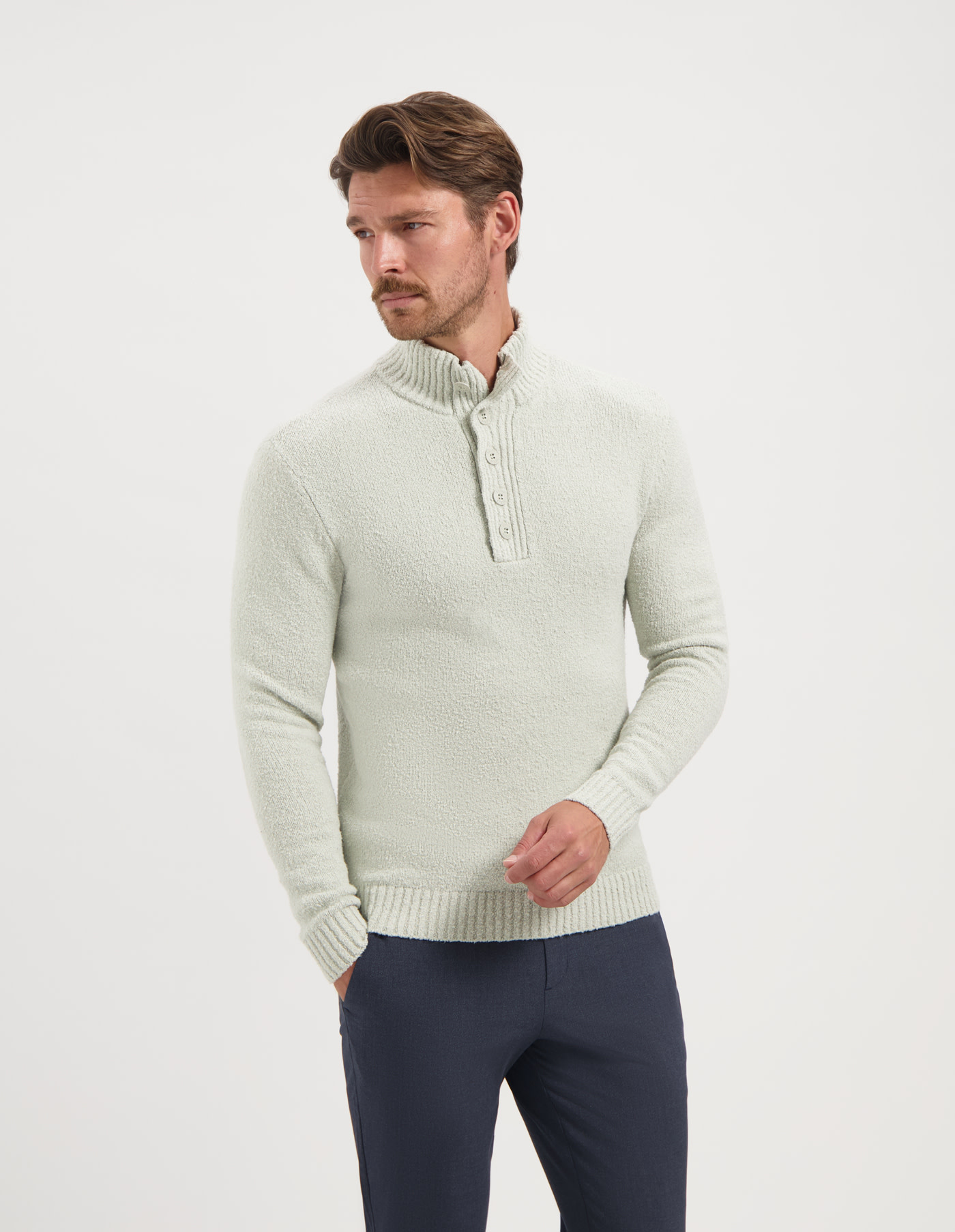 Saint Steve Andy Knit Sage Green