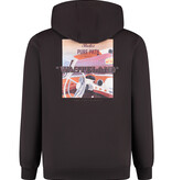 Pure Path 25030317 Wasteland Studios Hooded Sweat Dark Brown