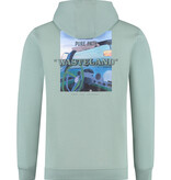 Pure Path 25030317 Wasteland Studios Hooded Sweat Light Army Green